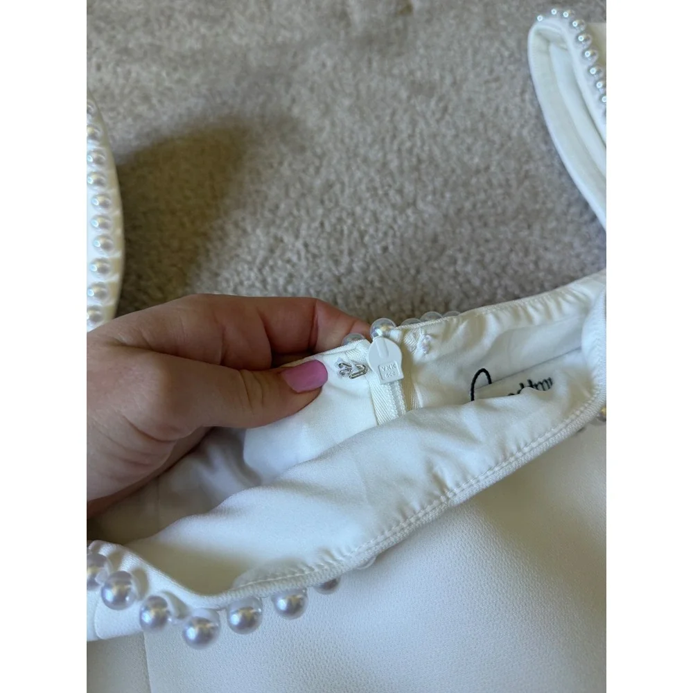 ODD MUSE MIDI Bridal Dress The Ultimate Pearl Muse NEW White XL